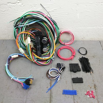 1960 - 1970 Ford Falcon Wire Harness Upgrade Kit fits painless fuse fuse block