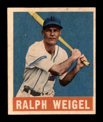 1949 Leaf #86 Ralph Weigel RC EX/EX+ X3502796
