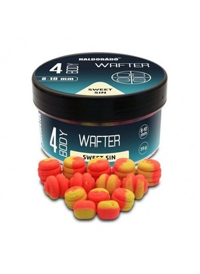 Haldorado 4 Body Wafter 8-10mm Sweet Sin Method Feeder Karpfenköder