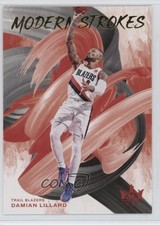 2021-22 Panini Court Kings Modern Strokes Damian Lillard #5 0fp5