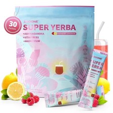 Zooone Super Yerba Instant Powder- Raspberry ...