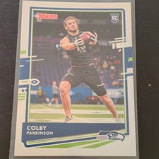 2020 Panini Donruss Colby Parkinson Rookie #277 Seattle Seahawks NFL Card. rookie card picture