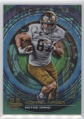 2022-23 Bowman Inception University Aqua Foil V2 4/199 Michael Mayer #43 15i6