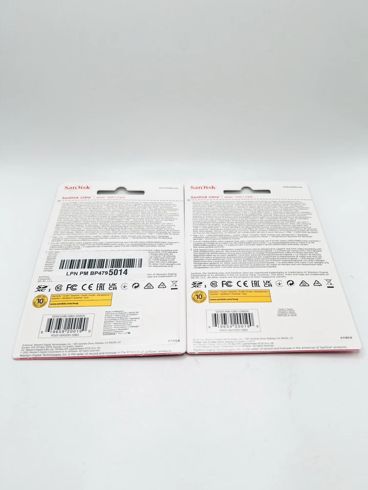 SanDisk 128GB Ultra SDXC UHS-I Memory Card SDXC UHS-I (pack of 2) - Image 2 of 2