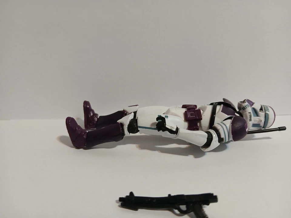 Figura de 3,75" pulgadas Star Wars Clone Trooper Mace Windu's 187th Attack Battalion Foto 4 de 4