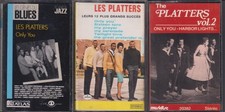 The Platters  lot de 3   rares K7 CASSETTES audio   Tape