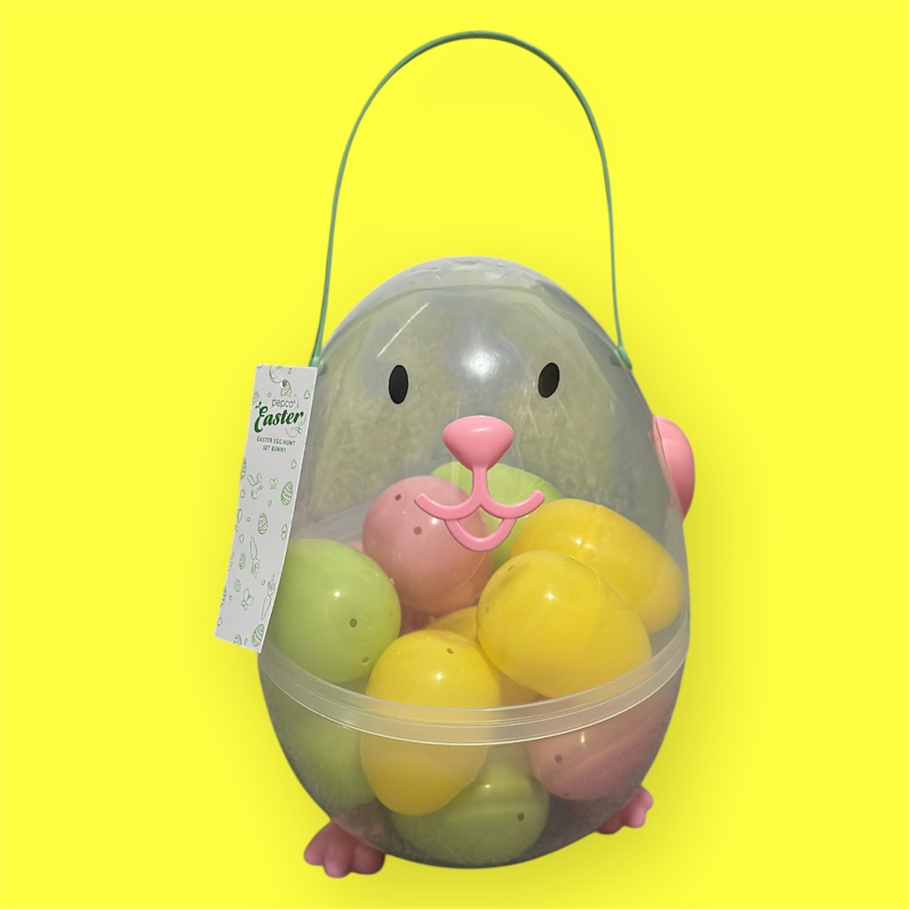 Large Easter Chick Egg with 15 Fillable Eggs Easter Egg Hunt Children’s Kids New