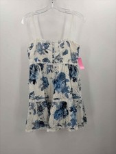 Pre-Owned Alice + Olivia Blue Size 0 Knee Length Sleeveless Dress