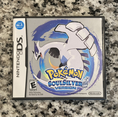 Nintendo Pokémon SoulSilver Version Nintendo DS Game, Manual, Tested