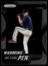 2020 Panini Prizm Warming in the Pen Ian Anderson Atlanta Braves #WIP-5