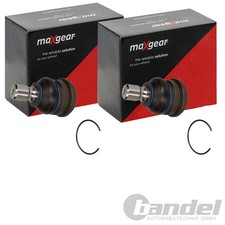 2X MAXGEAR TRAGGELENKE UNTEN VORNE PASSEND FÜR FORD FIESTA LINKS+RECHTS