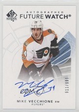 2017-18 SP Authentic Auto Future Watch 911/999 Mike Vecchione #131 Auto 4f5