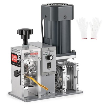 250W Automatic Wire Stripper Machine, Electric Wire Stripping Machine with Ad...