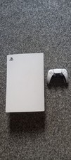 Sony PlayStation 5 825GB Disc Edition Console White with Controller and Wires