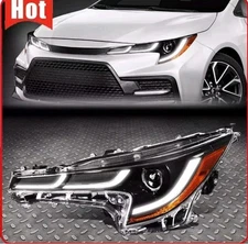 For 2020-2021 Toyota Corolla SE XLE XSE 3D DRL LED Headlight Left Driver Side