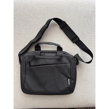 Lenovo 12in Laptop Bag T210 Grey Black Messenger Shoulder Bag Water-Repellent