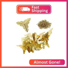 Bitray 25MM Antique Brass Box Edge Corner Cover Printed Wooden Box Guard Protect