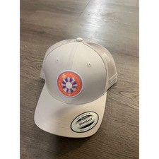Columbia Youth Snap Back Trucker Hat Tan Flower Patch NWT