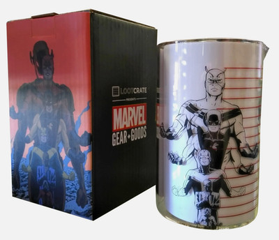 ANT-MAN - HANK PYM Measuring Beaker Glass. Marvel Vs Loot Crate Exclusive. New