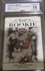 Drake Maye Rookie Graded 10 Slab