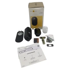 Nest x Yale Lock w/ Nest Connect - Black Suede Door RB-YRD540-WV-BSP #U8740 (AR)