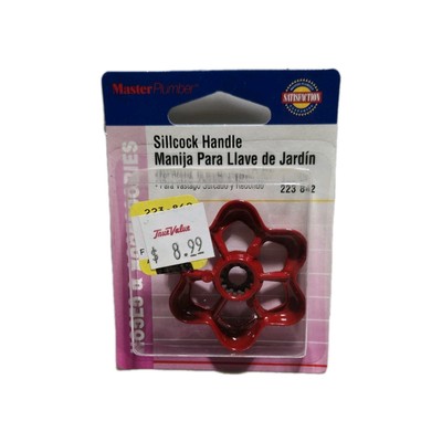 Master Plumber Sillcock Handle For Round 12 Broach Splined Stem PN#223 842
