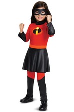 Brand New The Incredibles 2 Violet Skirt Jumpsuit Deluxe Toddler Costume