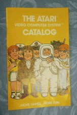 Rare, early Atari 2600 VCS Game Catalog, c. 1979