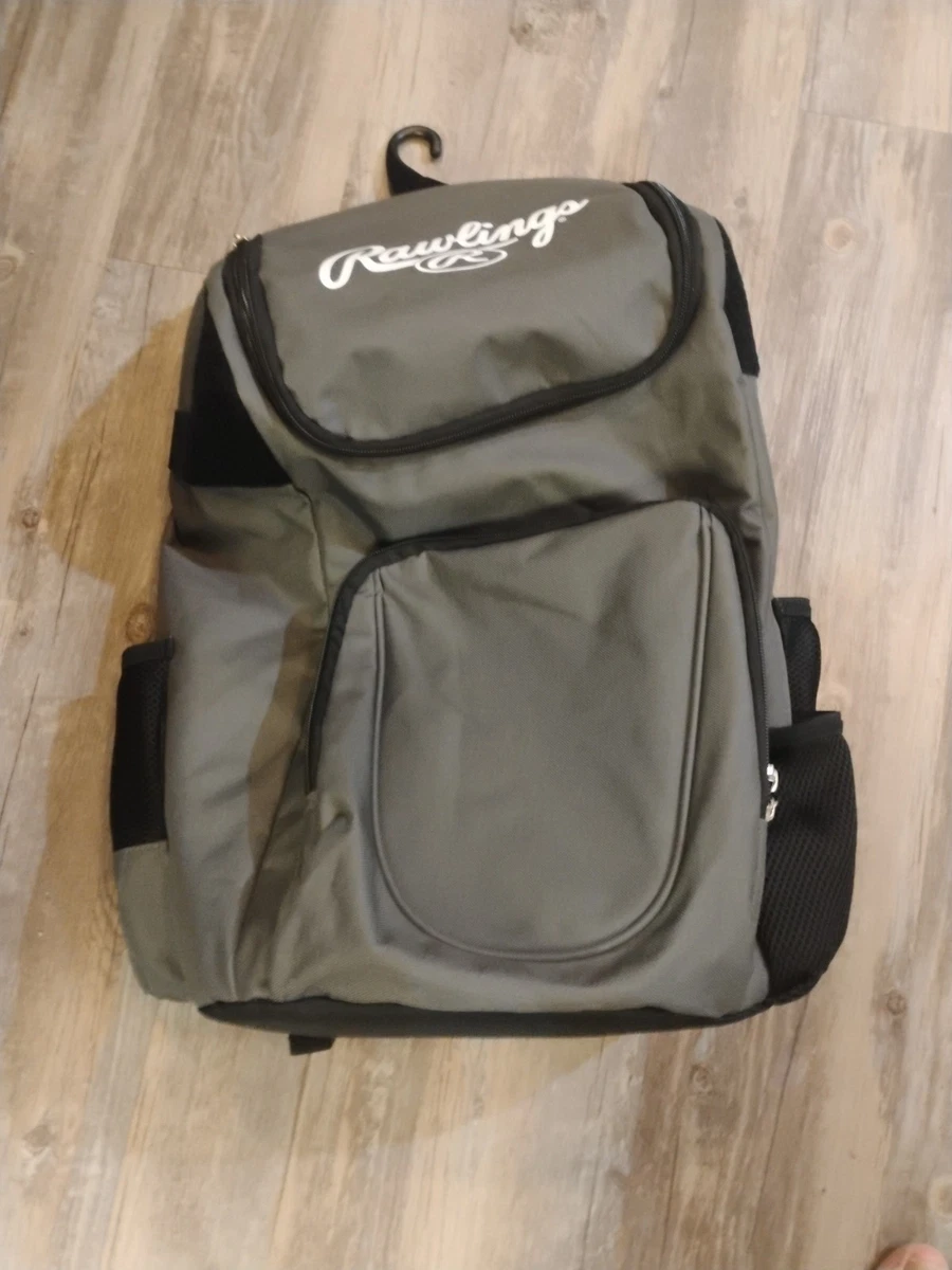 Grand Sac à Dos Rawlings Pour Baseball / Softball - Gris - Équipement De Voyage - Occasion