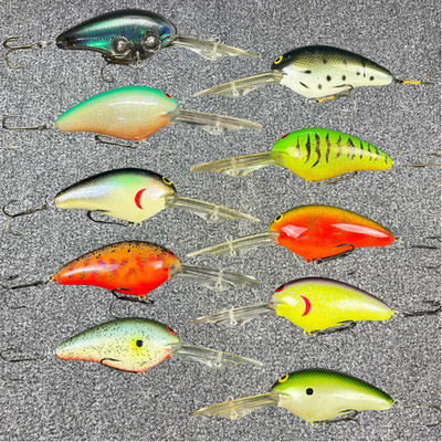 Norman DD22 Vintage Deep Diving Crankbait 3'' 5/8oz 11'-18' - (SELECT COLOR)