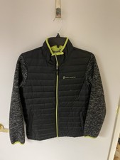 Free Country Black Quilted Yellow Detail Youth Jacket Size L