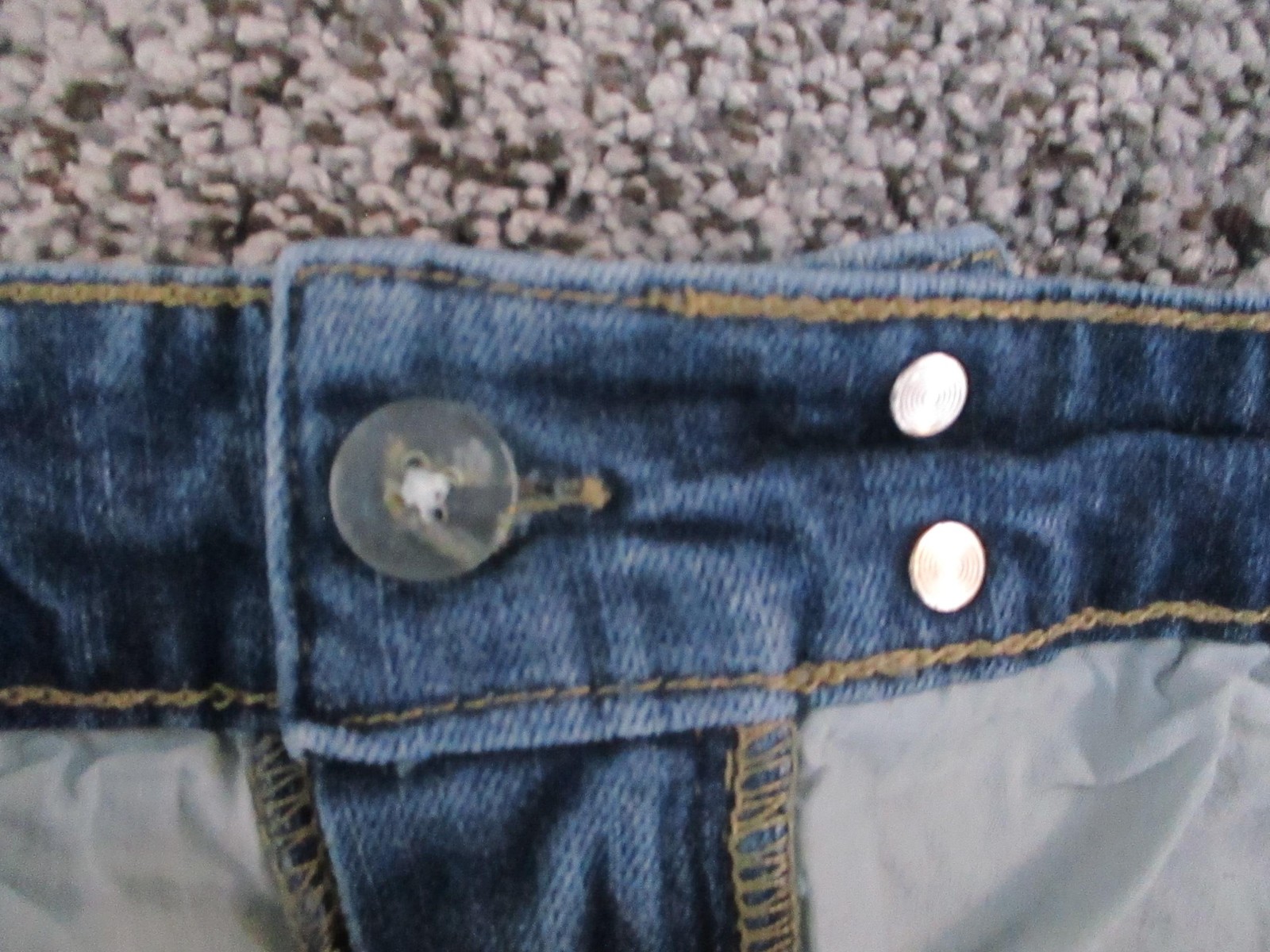 Lee Natural Bootcut Jeans Womens 14 Blue Med Wash High Rise Stretch 34x30 thumbnail 7