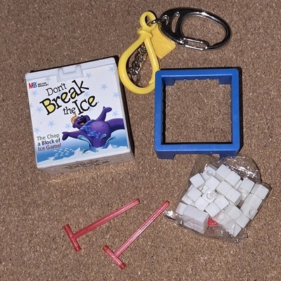 Milton Bradley Don't Break The Ice Mini Keychain Game - Pieces Sealed
