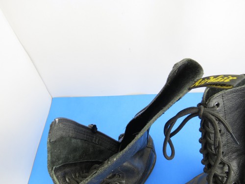Women's Doc Martens Black Lace Up Zipper Side Boots Size 9 - Picture 7 of 15