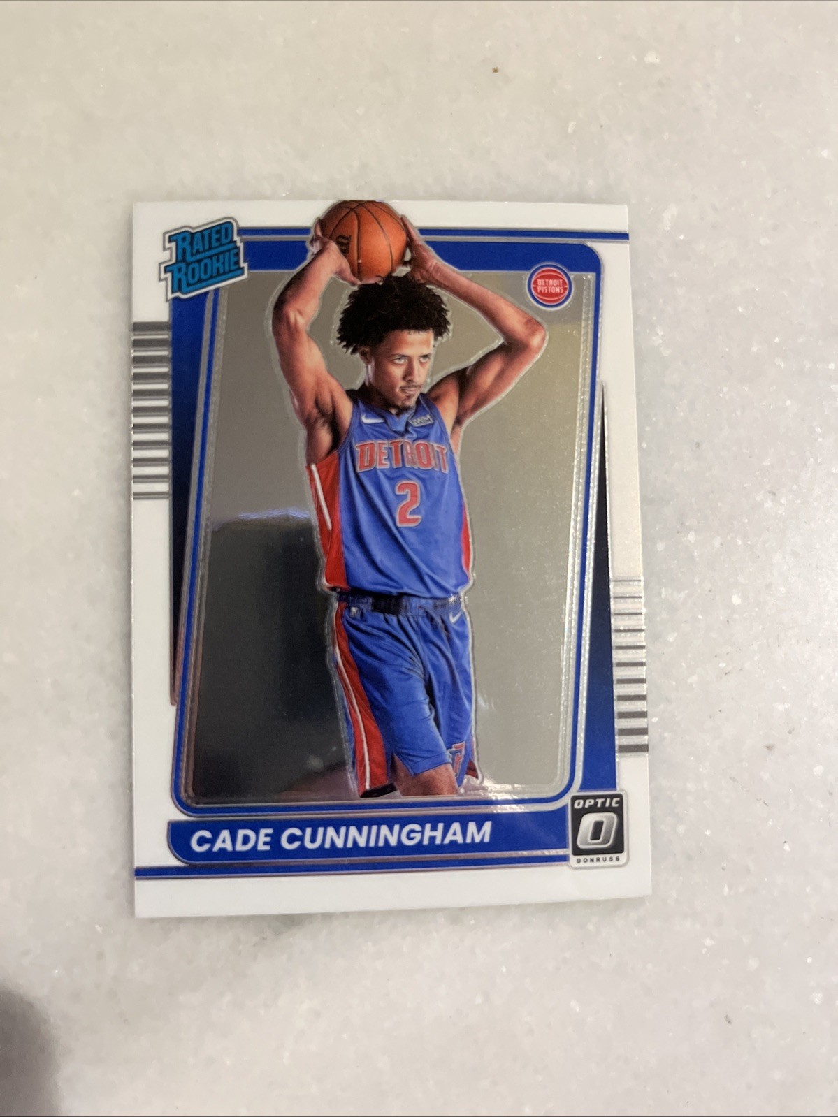 2021-22 Donruss Optic Rated Rookie Cade Cunningham Rookie #161