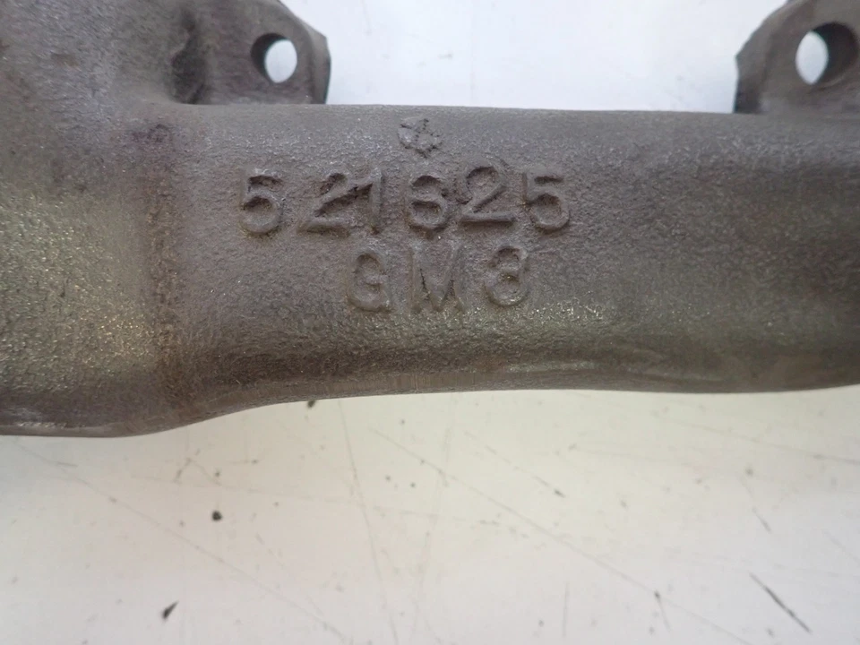 NOS 1955 1956 庞蒂亚克 287 排气歧管通用 # 521625 右握 — 第 2/4 张图片