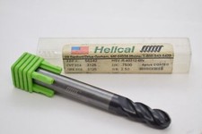 NEW Helical 56242 HSV-R-40312-BN Ball Nose End Mill Carbide 0.3125 5/16 Cutter