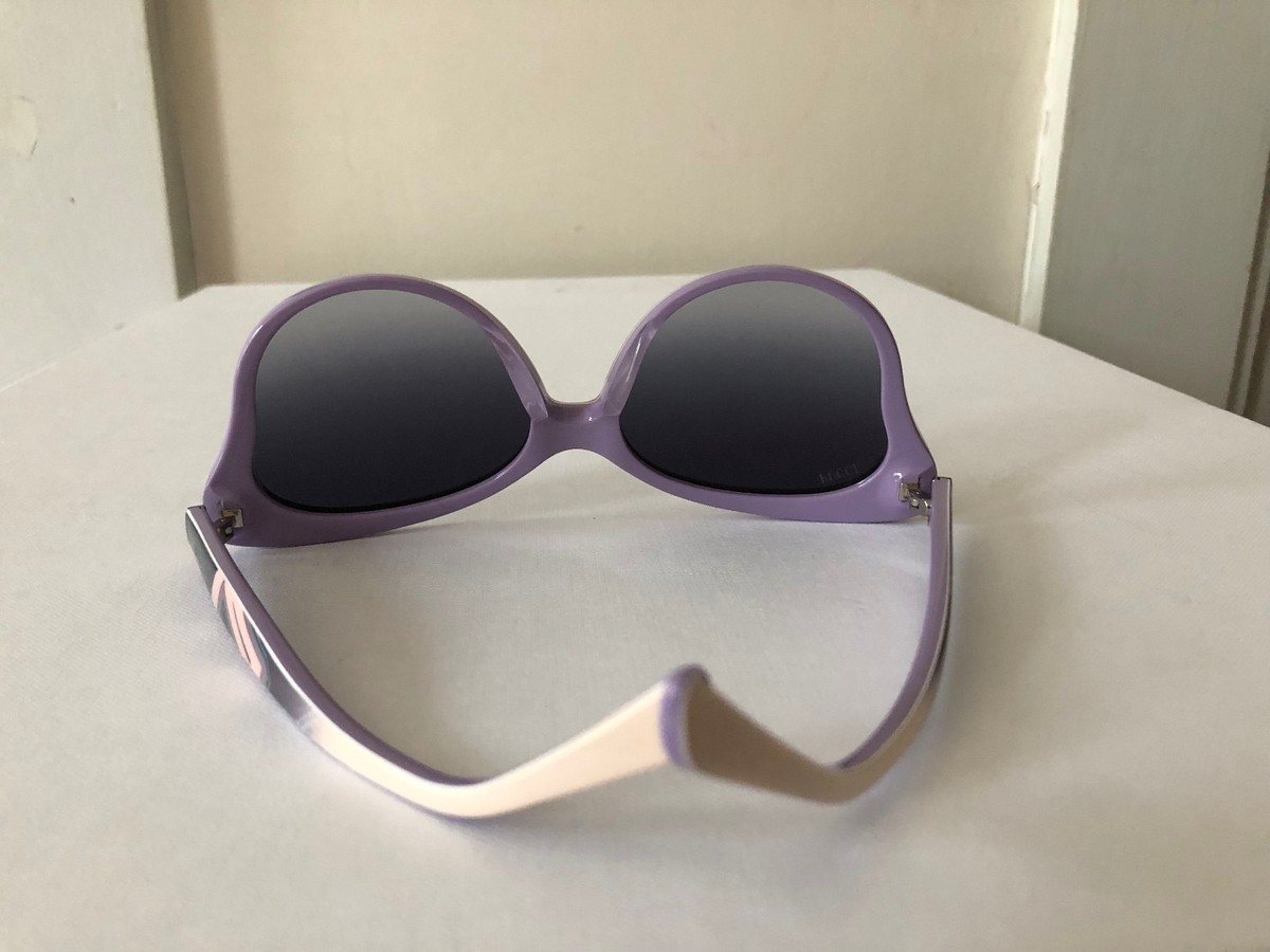 Pucci Women’s Purple Fashion Sunglasses Designer Style made in Italy great cond Amazon.com: Emilio Pucci EP0146 Violet Orange/Violet 56/19  main image 2