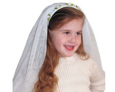 Girls Bride Veil