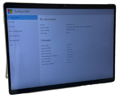 Microsoft Surface Pro 8 13'' (i5-1145G7 - 8GB RAM - 128GB SSD - Win11Pro)