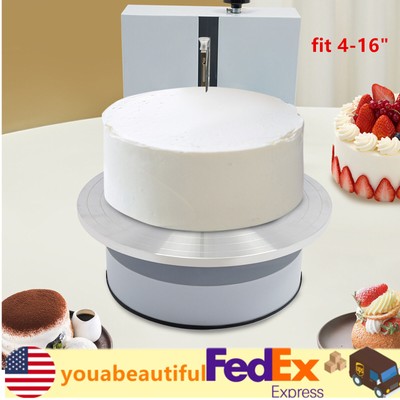 Electric Cake Decorating Cake Coating Machine Fit 4-16 Inches Cake 90-220V