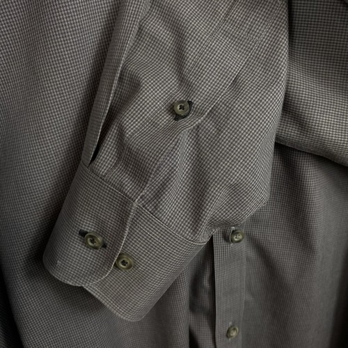 Untuckit Hemd Herren 2XL grau Sangiovese WF Knopfleiste Regular Fit Karriere Arbeit - Bild 4 von 5