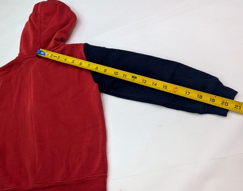 POLO RALPH LAUREN Hooded Sweater, Kids Boys Sz 6, Colorblock Embroidered - Picture 12 of 12