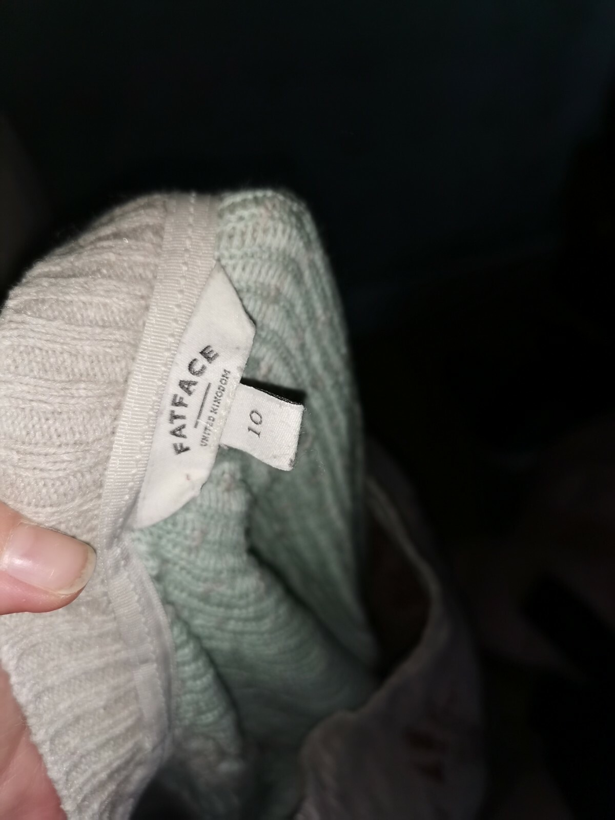 Fat Face Christmas Jumper Size 10 eBay