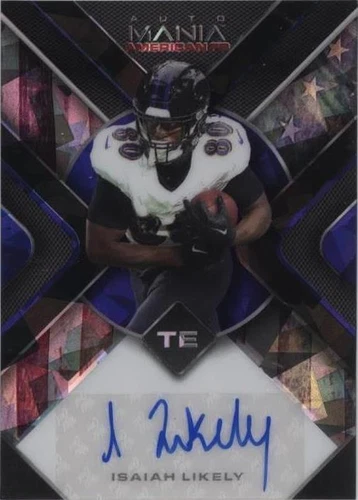 2022 Wild Card Auto Mania American Football Isaiah Likely #AMA-TR39