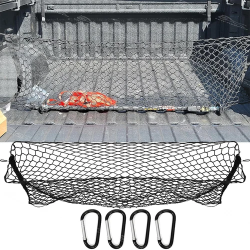 60"x18" For Ford Ranger XLT Sport Rear Truck Bed Cargo Net Envelope Storage Mesh