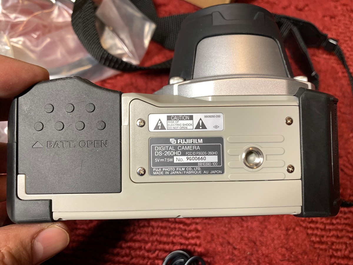Rare FUJIX DS-260HD BIGJOB Digital Camera Boxed 1998 READ Tested