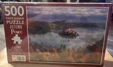 500 Piece Jigsaw Puzzle-Autumn Peace-New In Plastic