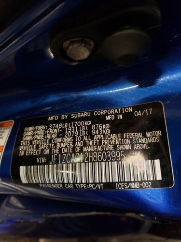 Panel de control de clima de temperatura Subaru BR-Z BRZ 2017-2020 72311CA110 OEM - Imagen 7 de 12
