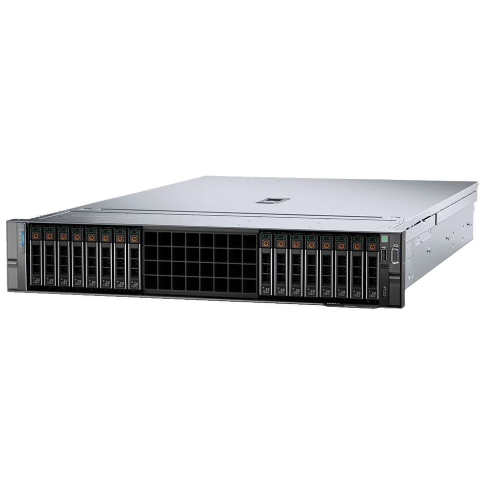 Dell R7625 PowerEdge Server 8x NVMe U.2 Slots,  2x EPYC 9124 CPU , 64GB RAMs- - Image 2 of 4